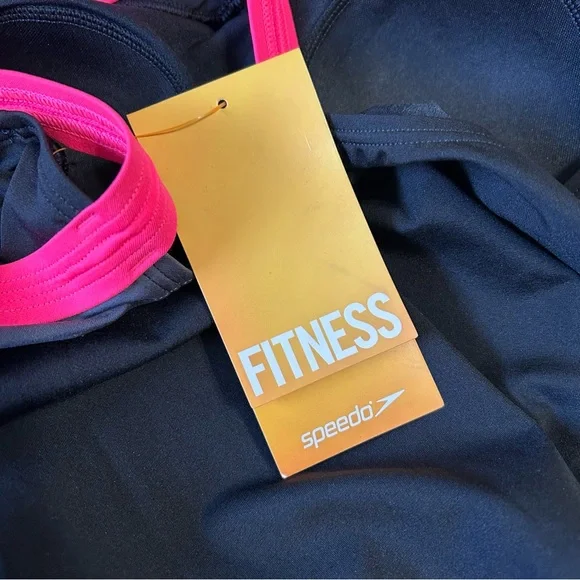 NWT Speedo Swim Top in Party Pink Size 8 - Picture 6 of 7